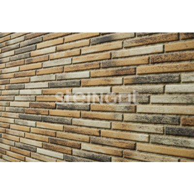 Ригельный кирпич Бронзовый камень (Stein Bronze) (частичный прокрас) 70 мм #1