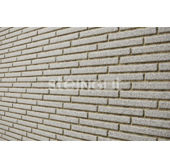 Ригельный кирпич Белый гранит (Bianco Nero) (частичный прокрас) 70