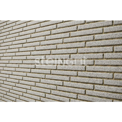 Ригельный кирпич Белый гранит (Bianco Nero) (частичный прокрас) 70 #1