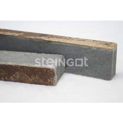 Ригельный кирпич Бурый камень (Stein Brown) (частичный прокрас) 70 мм #4