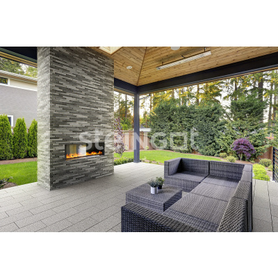 Ригельный кирпич Серебристый камень (Stein Silver) (полный прокрас) 70 мм #6