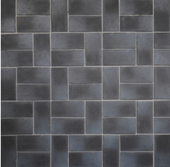 Клинкерная брусчатка графитовая 