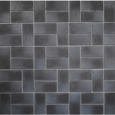 Клинкерная брусчатка графитовая 