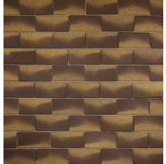 Клинкерная брусчатка коричневая 