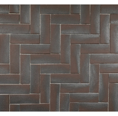 Клинкерная брусчатка коричневая 