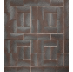 Клинкерная брусчатка коричневая 