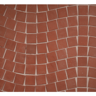 Брусчатка тёмно-красная 