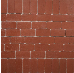 Брусчатка тёмно-красная 