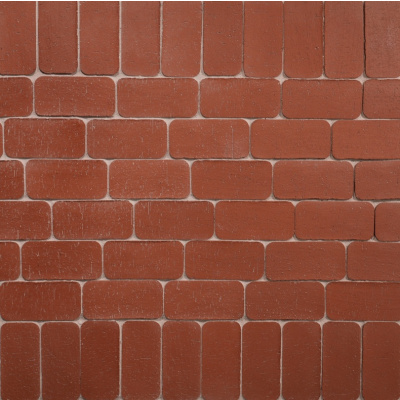 Брусчатка тёмно-красная 