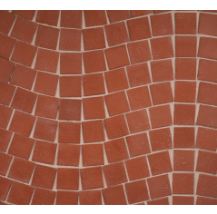 Брусчатка красная 