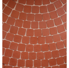 Брусчатка красная 