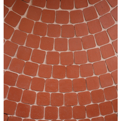 Брусчатка красная 