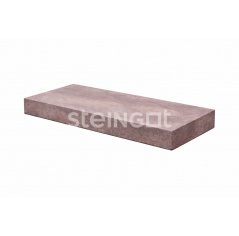 Топ-блок 500х200х50 Бурый камень (Stein Brown)